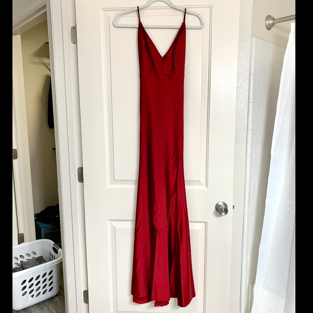 Wine Maxi Dress